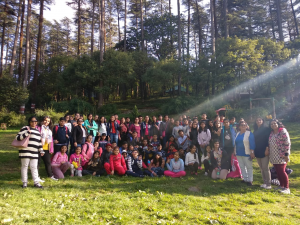 classes vi to viii visited mussoori , kanaktal and Dehradoon ,IMS campus during the dussehra vacations 3
